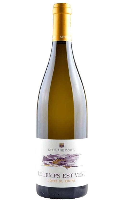Domaine Michel et Stephane Ogier Le Temps est Venu Blanc Cotes du Rhone 2019