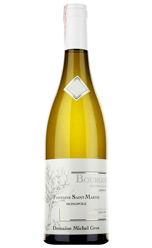 Domaine Michel Gros Bourgogne Hautes Cotes de Nuits Fontaine Saint Martin Blanc 2018