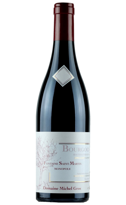 Domaine Michel Gros Bourgogne Hautes Cotes de Nuits Fontaine Saint Martin Rouge 2017