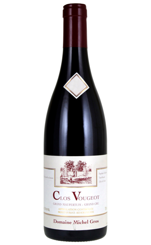 Domaine Michel Gros Clos Vougeot Grand Maupertuis Grand Cru 2017