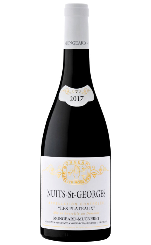 Domaine Mongeard-Mugneret Nuits-Saint-Georges Les Plateaux 2017