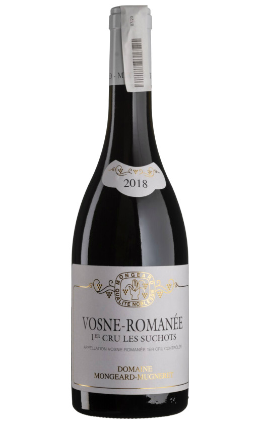 Domaine Mongeard-Mugneret Vosne-Romanee 1er Cru Les Suchots 2018