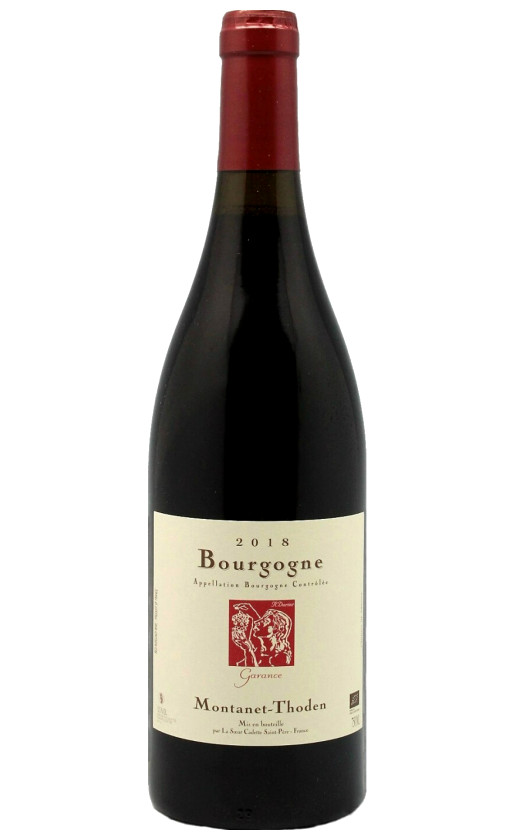 Domaine Montanet-Thoden Garance Bourgogne 2018