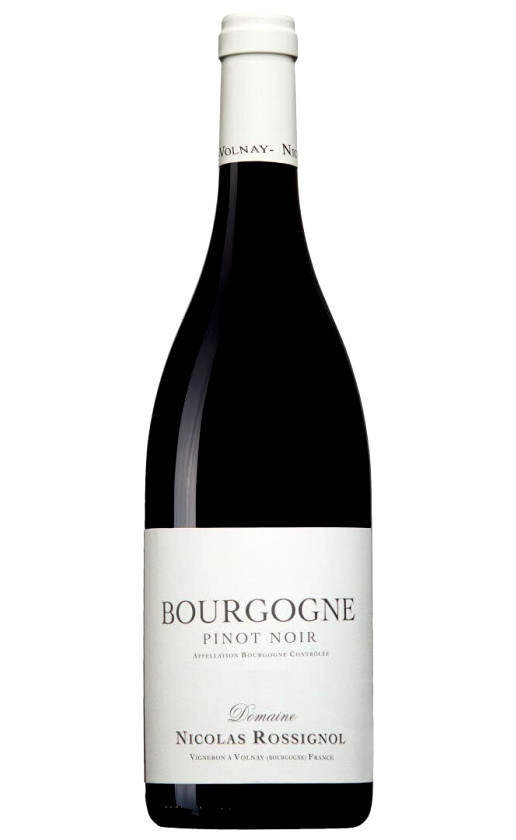 Domaine Nicolas Rossignol Bourgogne Pinot Noir 2016