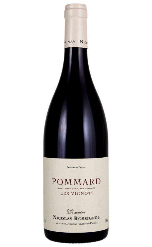 Domaine Nicolas Rossignol Pommard Les Vignots 2016