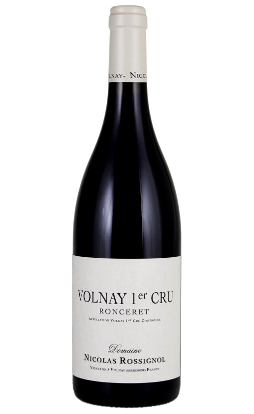 Domaine Nicolas Rossignol Volnay Premier Cru Ronceret 2014