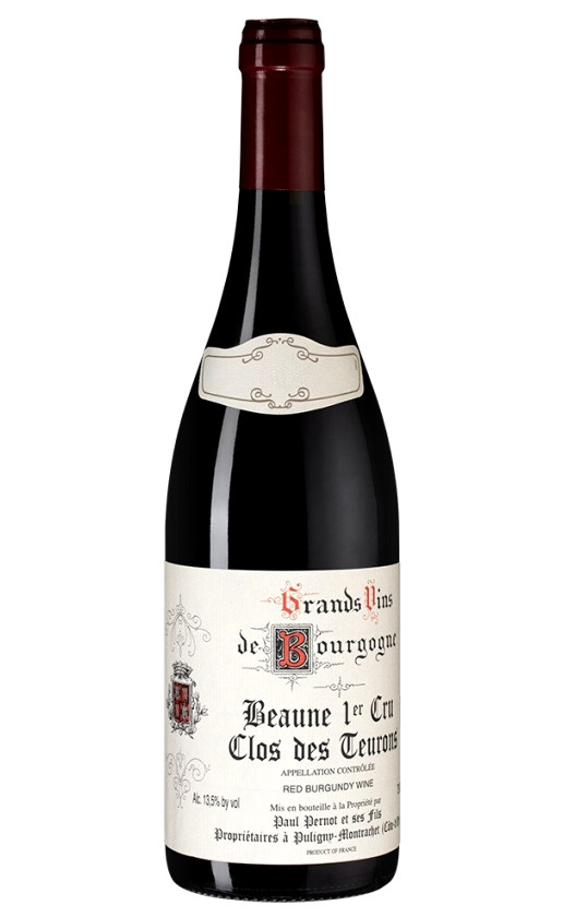 Domaine Paul Pernot Fils Beaune 1er Cru Clos de Teurons 2018