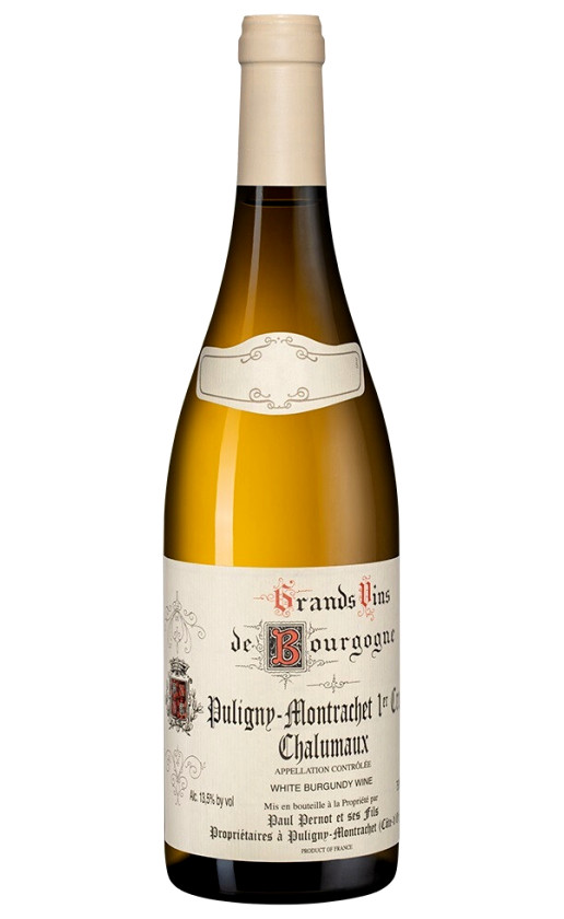 Domaine Paul Pernot Fils Puligny-Montrachet 1er Cru Chalumaux 2018