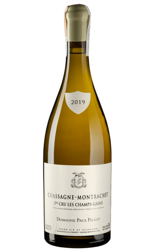 Domaine Paul Pillot Chassagne-Montrachet 1-er Cru Les Champs-Gains 2019
