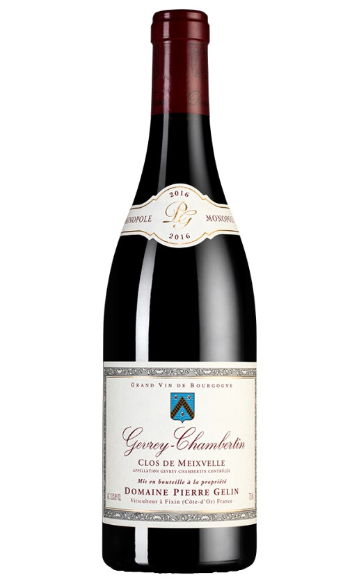 Domaine Pierre Gelin Gevrey-Chambertin Clos de Meixvelle 2016