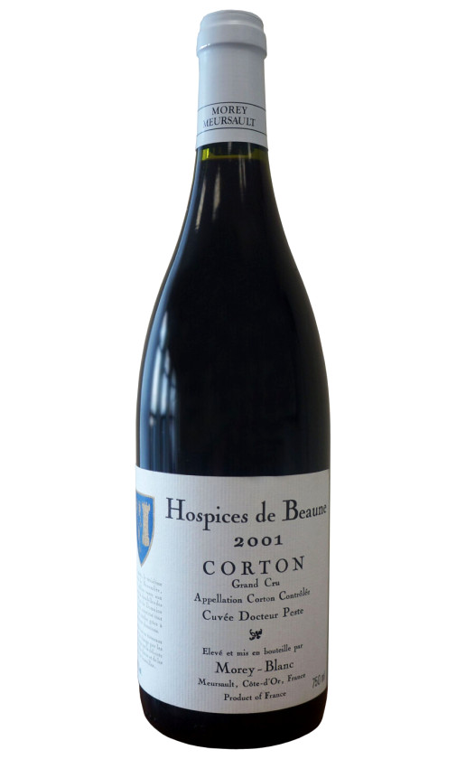 Domaine Pierre Morey Hospices de Beaune Corton Grand Cru Cuvee Docteur Peste 2001