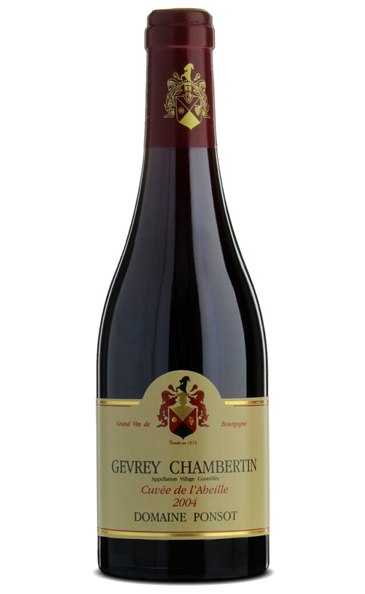 Domaine Ponsot Gevrey-Chambertin Cuvee de l'Abeille 2004