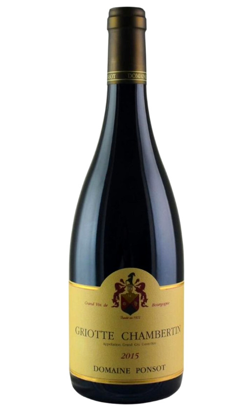 Domaine Ponsot Griotte Chambertin Grand Cru 2015