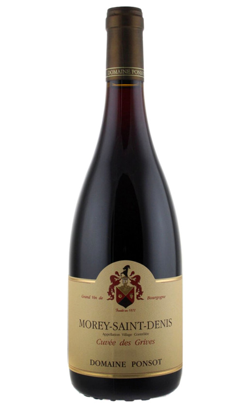 Domaine Ponsot Morey-Saint-Denis Cuvee des Grives 2004