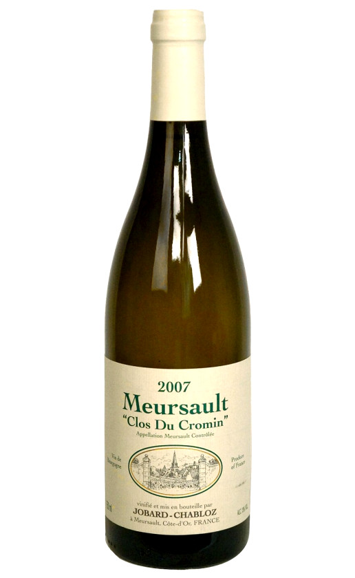 Domaine Remi Jobard Mersault Clos Du Cromin 2007