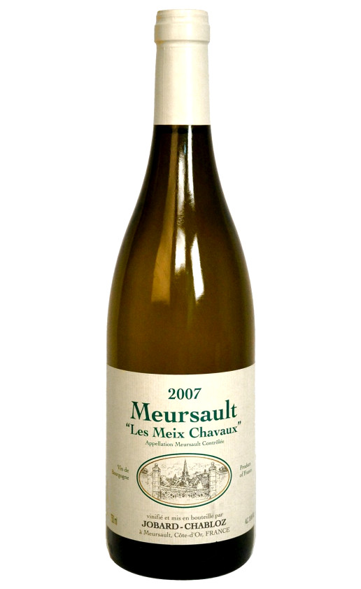 Domaine Remi Jobard Mersault Les Meix Chavaux 2007