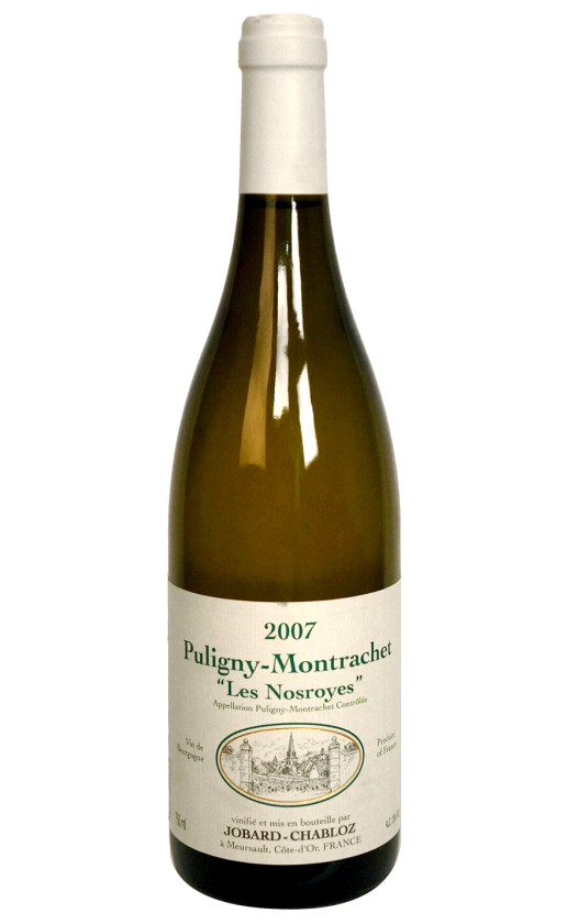 Domaine Remi Jobard Puligny-Montrachet Les Nosroyes 2007