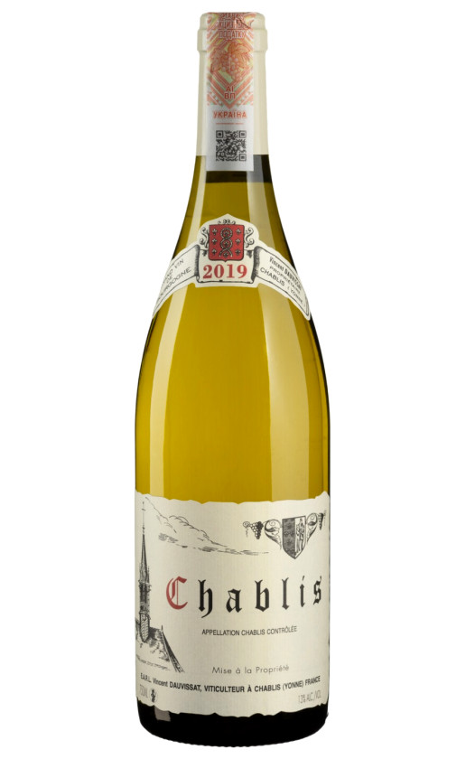 Domaine Rene Vincent Dauvissat Chablis 2019