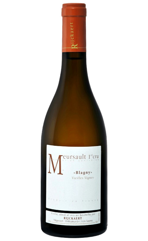 Domaine Rijckaert Meursault 1-er Cru Blagny Vieilles Vignes 2017