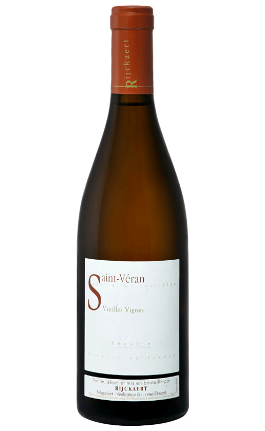 Domaine Rijckaert Saint-Veran Vieilles Vignes 2016