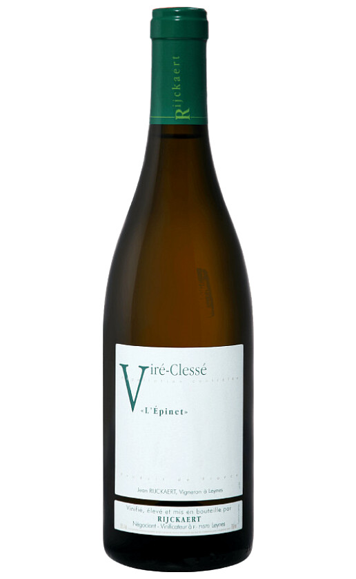 Domaine Rijckaert Vire-Clesse L'Epinet 2020