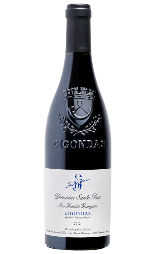 Domaine Santa Duc Les Hautes Garrigues Gigondas 2012