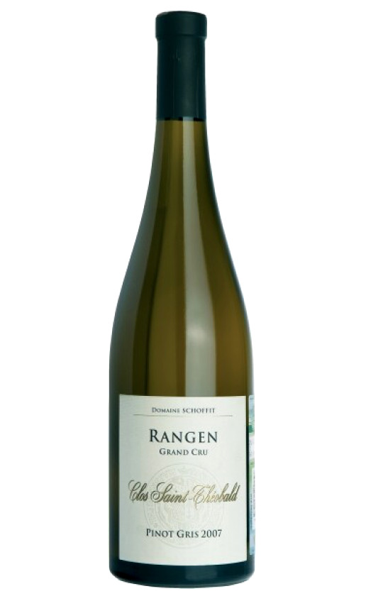 Domaine Schoffit Pinot Gris Alsace Grand Cru Rangen de Thann Clos St Theobald 2007