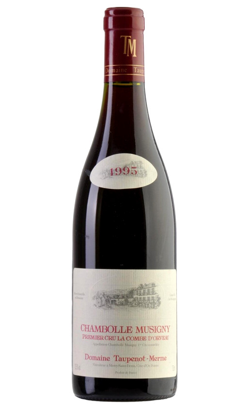 Domaine Taupenot-Merme Chambolle Musigny Premier Cru La Combe D'Orveau 1995