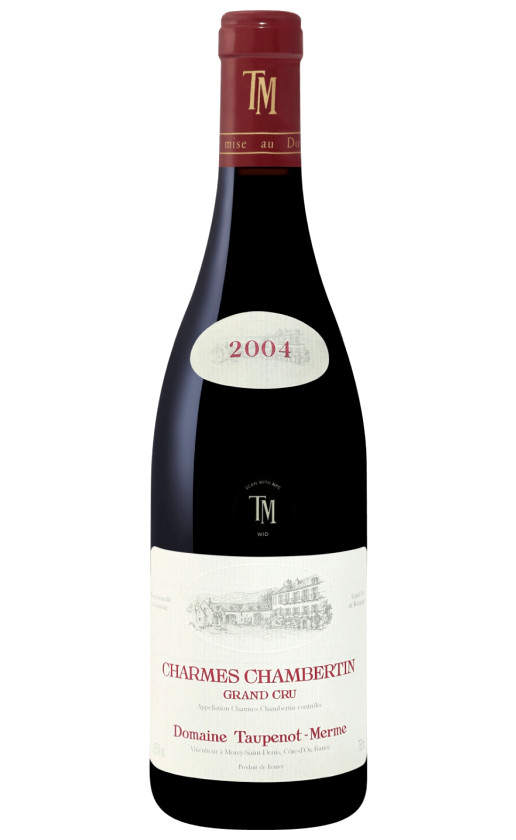 Domaine Taupenot-Merme Charmes Chambertin Grand Cru 2004