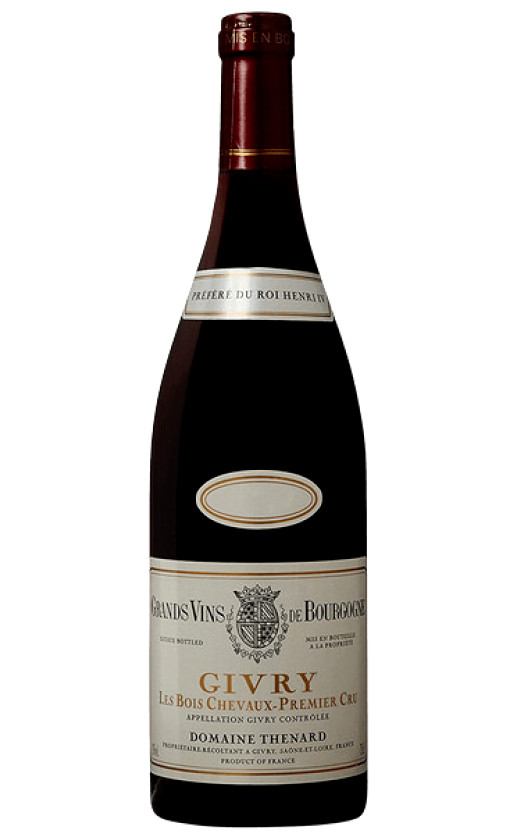 Domaine Thenard Givry Premier Cru Les Bois Chevaux 2016
