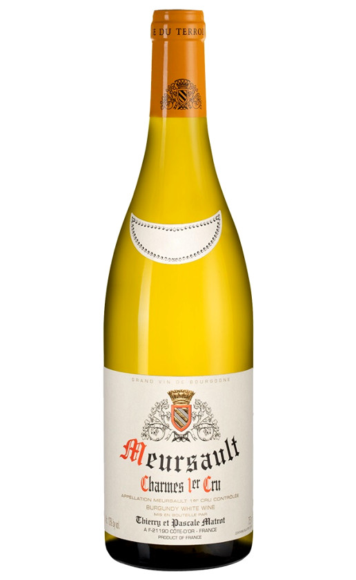 Domaine Thierry et Pascale Matrot Meursault-Charmes 1er Cru 2017