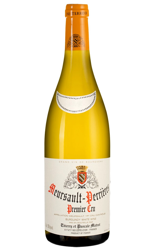 Domaine Thierry et Pascale Matrot Meursault-Perrieres 1er Cru 2017