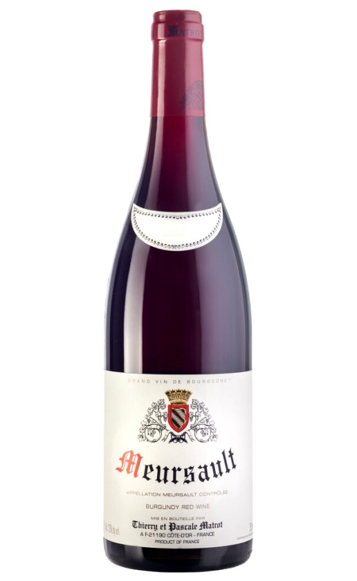Domaine Thierry et Pascale Matrot Meursault Rouge 2017
