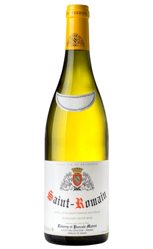 Domaine Thierry et Pascale Matrot Saint-Romain 2017