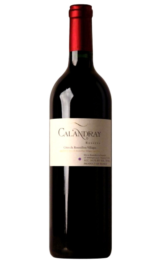 Domaine Thunevin-Calvet Calandray Cotes du Roussillon Reserve 2010