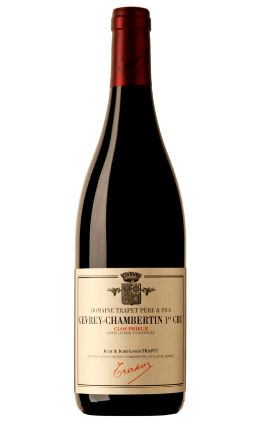Domaine Trapet Pere Fils Gevrey-Chambertin 1er Сru Clos Prieur 2009