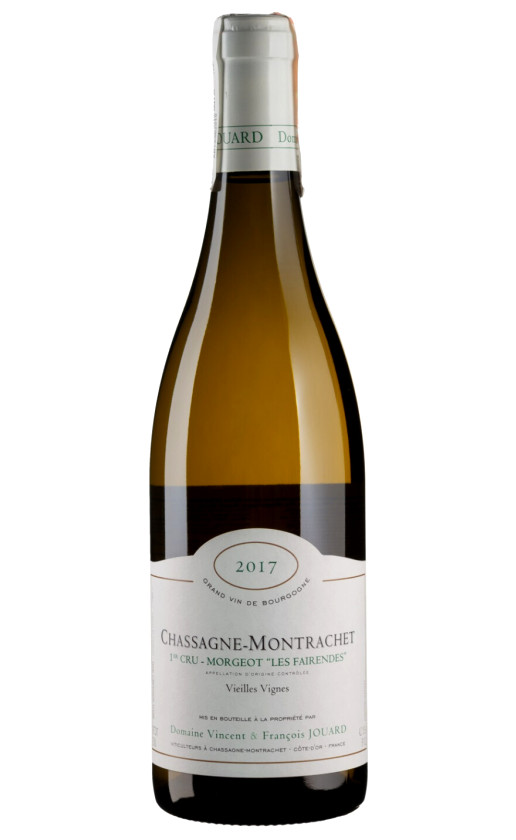 Domaine Vincent et Francois Jouard Chassagne-Montrachet 1-er Cru-Morgeot Les Fairendes 2017