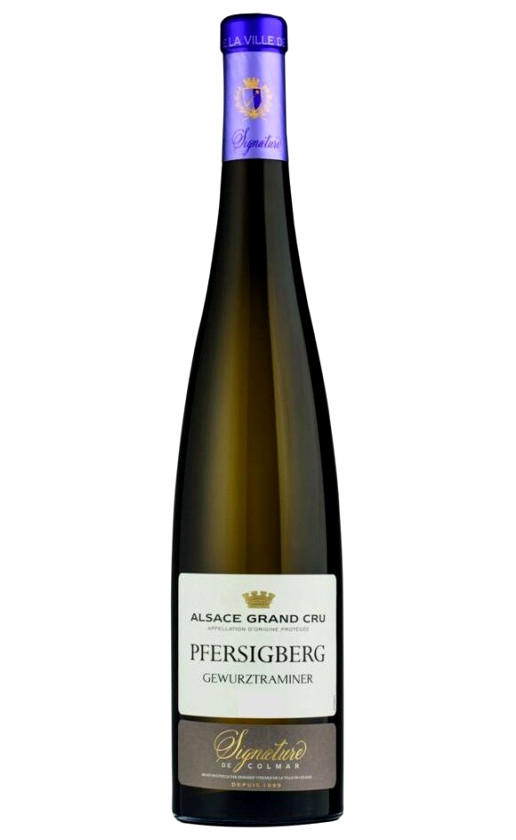 Domaine Viticole de la Ville de Colmar Gewurztraminer Grand Cru Pfersigberg Alsace