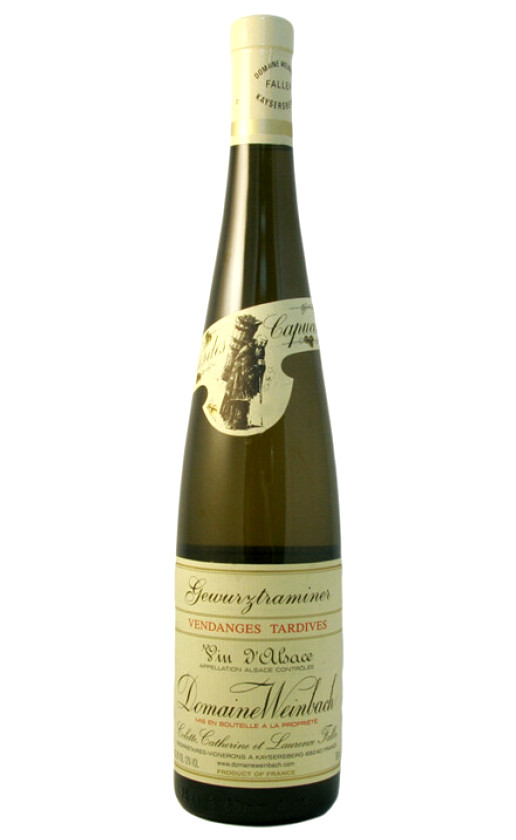 Domaine Weinbach Gewurztraminer Altenbourg Vendanges Tardives 2005