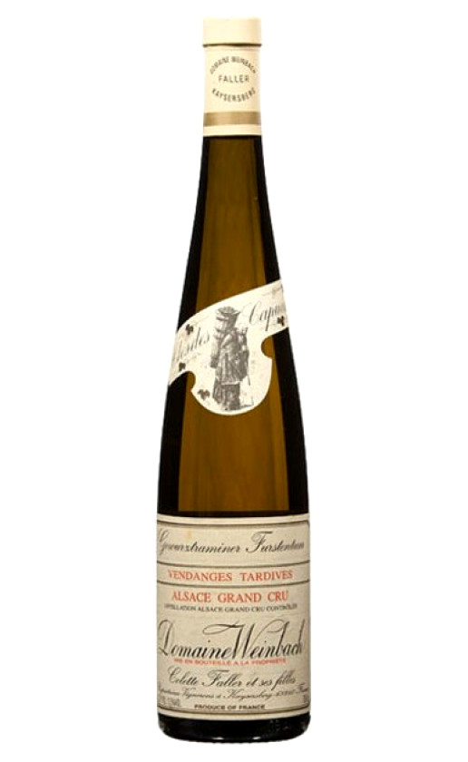 Domaine Weinbach Gewurztraminer Grand Cru Furstentum Vendanges Tardives 2004