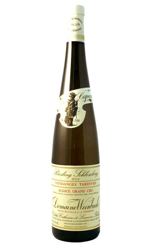 Domaine Weinbach Riesling Grand Cru Schlossberg Vendanges Tardives 2004