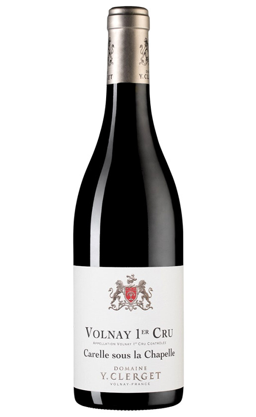 Domaine Yvon Clerget Volnay 1er Cru Carelle sous la Chapelle 2018