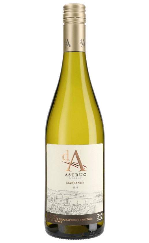 Domaines Astruc Marsanne Pays d'Oc 2019
