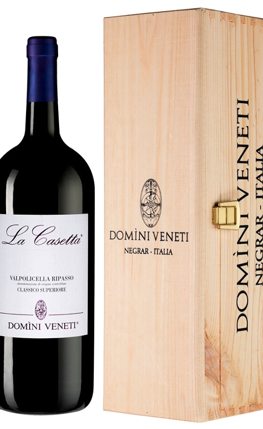 Domini Veneti Valpolicella Classico Superiore La Casetta 2017 wooden box