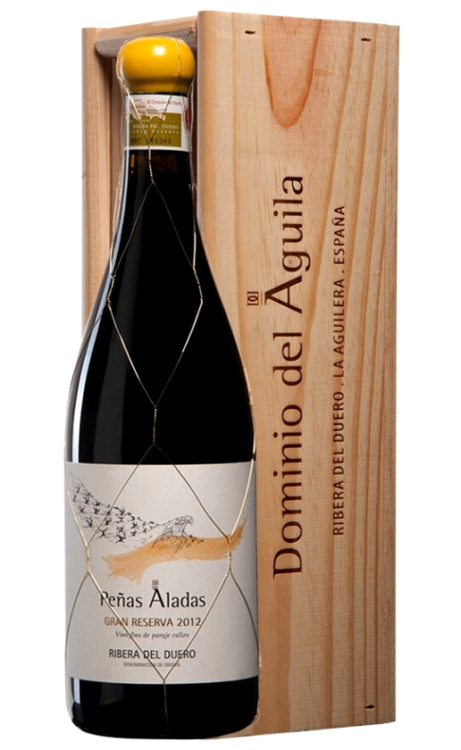 Dominio del Aguila Penas Aladas Gran Reserva Ribera del Duero 2012 wooden box