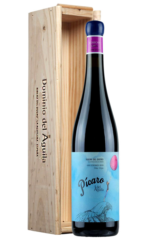 Dominio del Aguila Picaro del Aguila Ribera del Duero 2016 wooden box