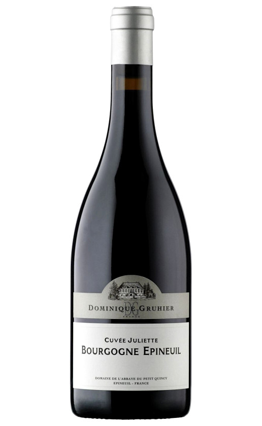 Dominique Gruhier Bourgogne Epineuil Cuvee Juliette 2018