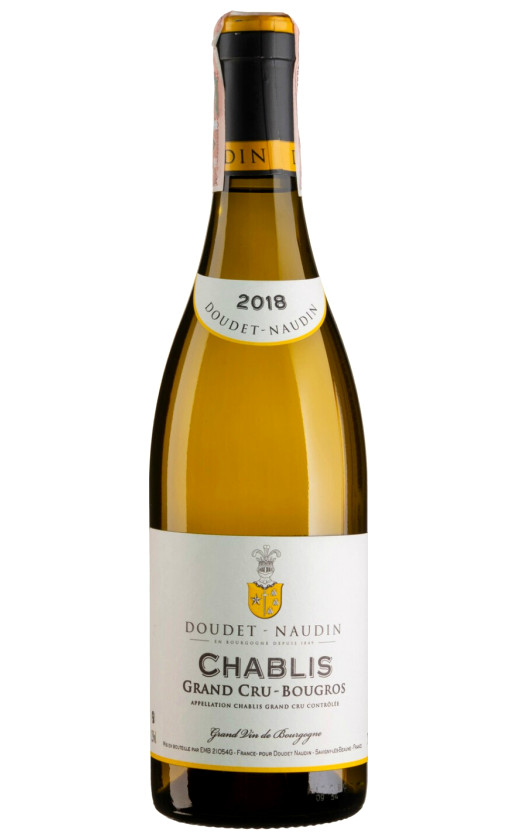 Doudet Naudin Chablis Grand Cru Bougros 2018