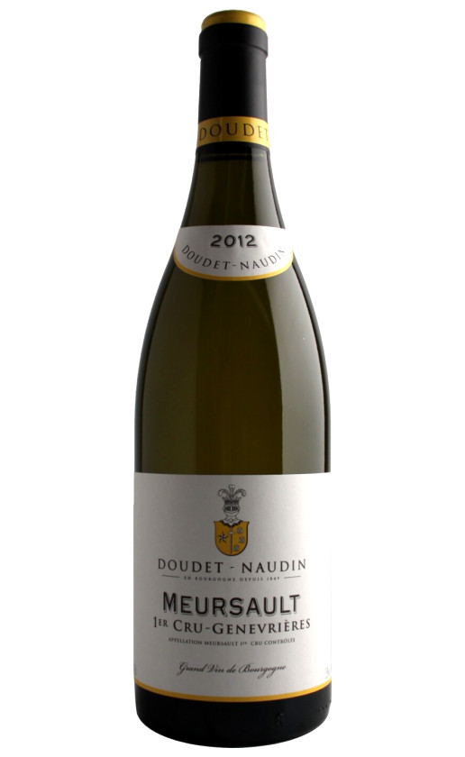Doudet Naudin Meursault 1er Cru Genevrieres 2012