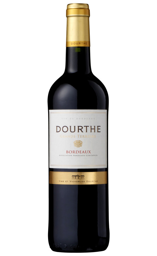 Dourthe Grands Terroirs Bordeaux Rouge 2019